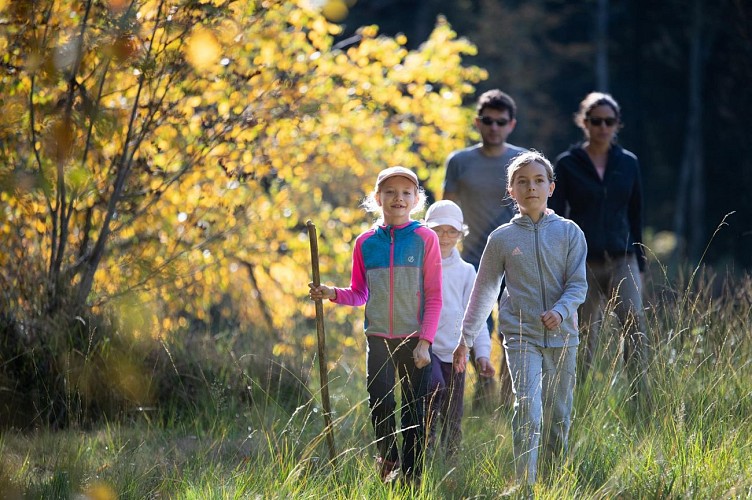 Family walk - La Rochaule trip