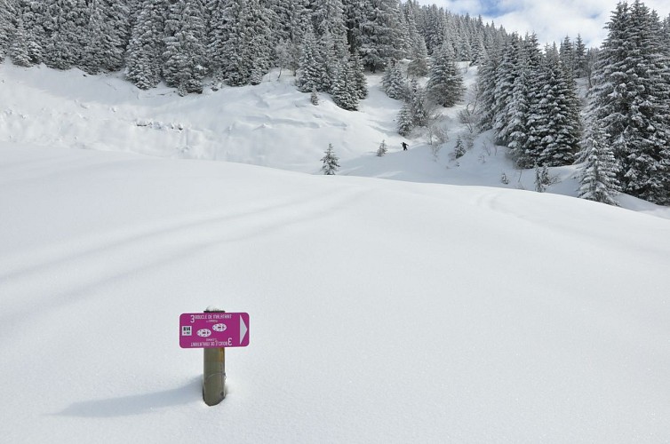 Boucle de Malatrait - sentier raquettes