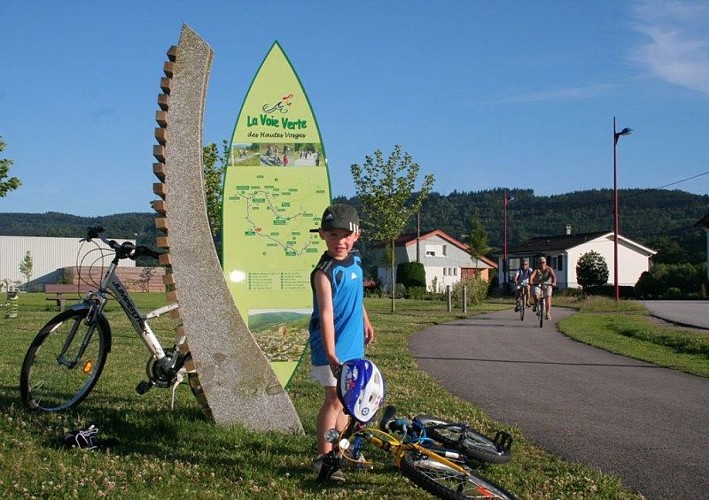 La Voie Verte - Rad- und Fussweg