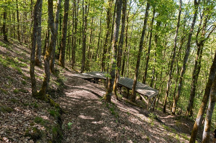 Faire du VTT à Autun