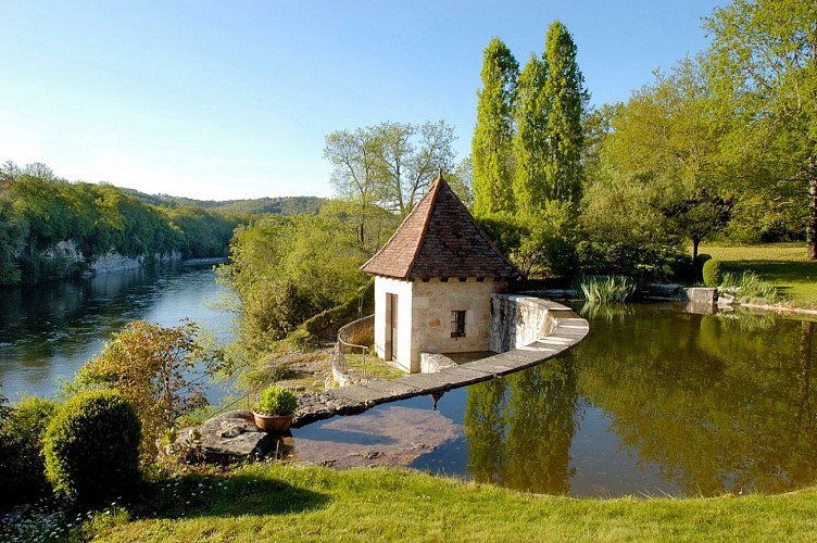 Jardin de l'ancien couvent - Meyronne