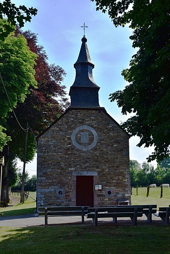 Eglises ouvertes et virtuelles Chapelle de Lhommal - Copyright M. Noëson
