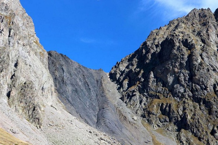 Vallon du col de la Muzelle versant Valsenestre