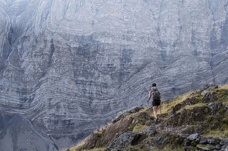 Montée au col du Cheval de bois