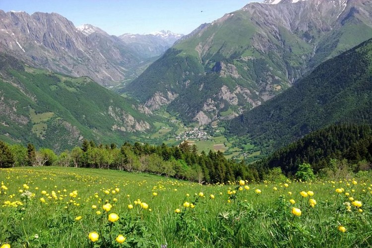 Le Périer vu du Jas des Agneaux