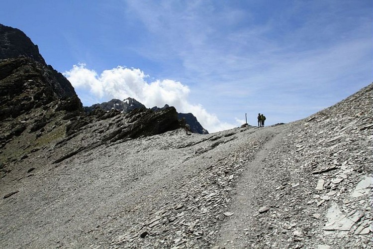 L'arrivée au Pas de la Cavale