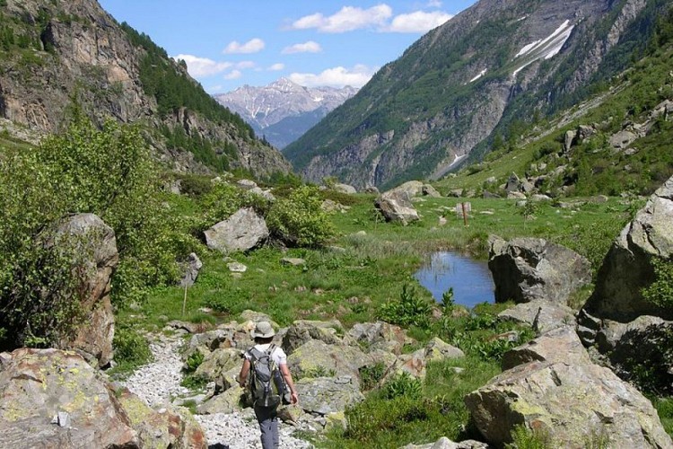 Sur le sentier du refuge des Bans