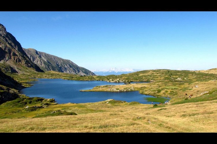 Le Lac Fourchu sur le plateau du Taillefer
