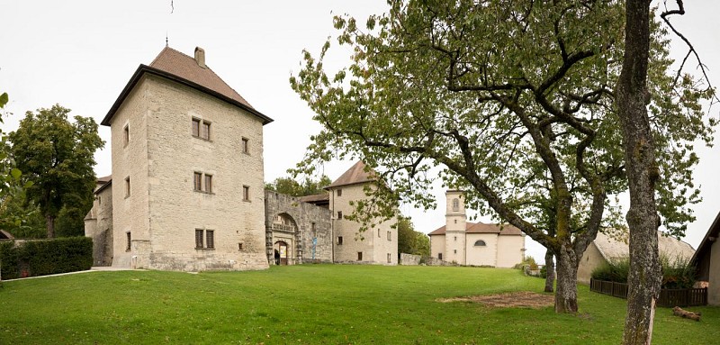 Mountain bike hike - descent down mountain bike from Clermont en Genevois