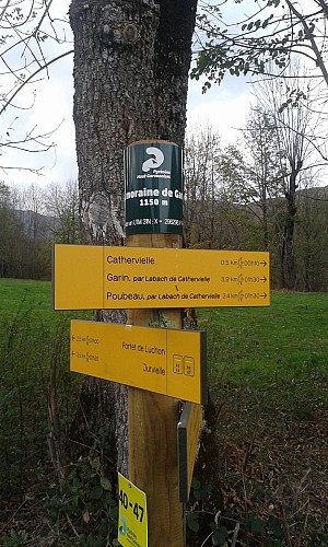 Poteau Moraine de Garin 1