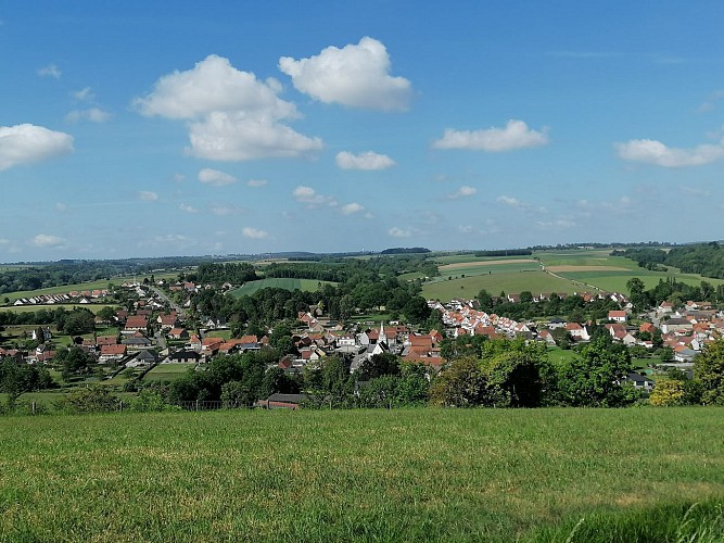 Le Mont de Géant - Wavrans sur l'Aa - Parcours officiel - PARCOURS FERMÉ