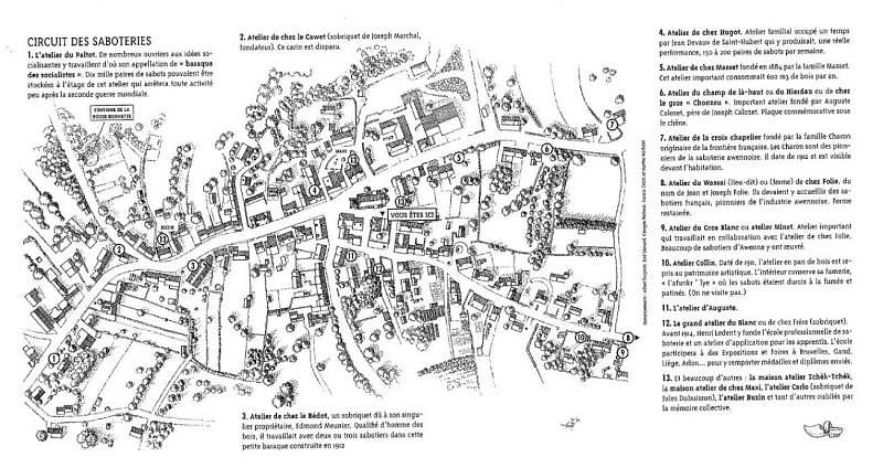 Plan et explications circuit des sabotiers