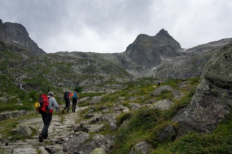 montée au lac portillon @loic bel
