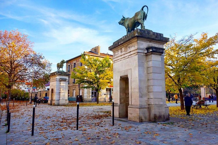 Paris - Umgebung des Parks Georges Brassens