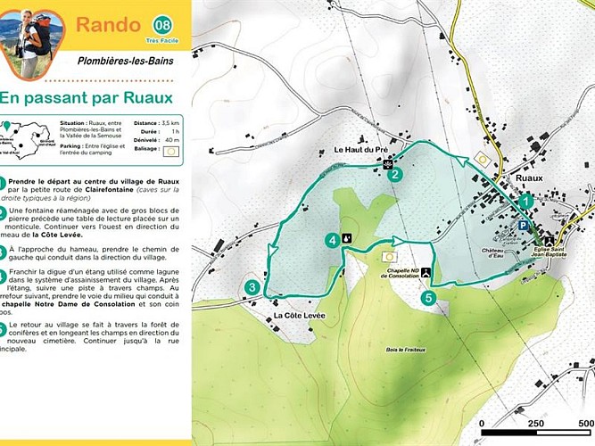 RANDONNÉE - EN PASSANT PAR RUAUX