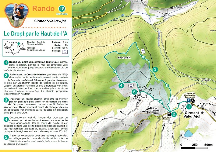 Randonnée - le dropt par le haut-de-l'a