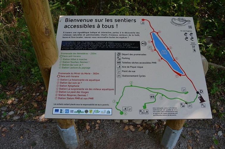 Randonnée - le sentier adapté pour tous