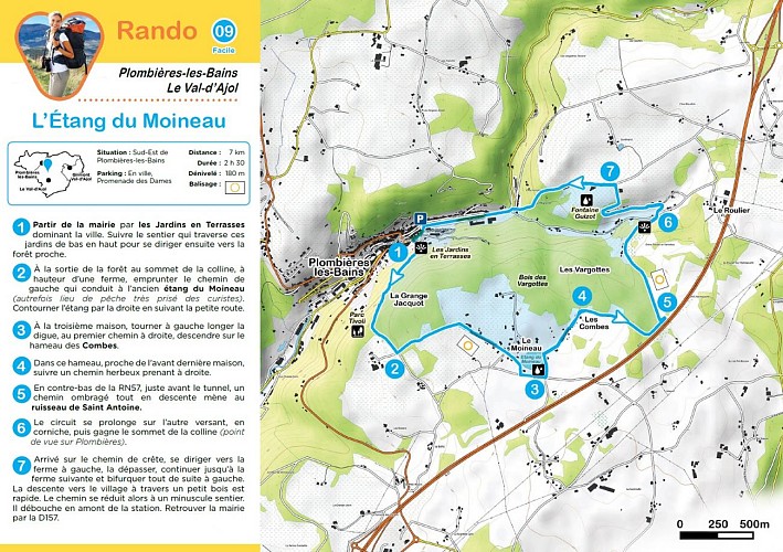 Randonnée - l'étang du moineau