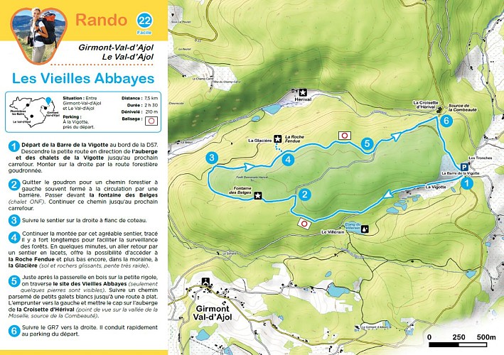 Randonnée - les vieilles abbayes