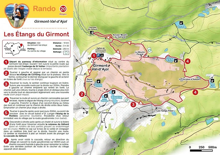 Randonnée - les étangs du girmont