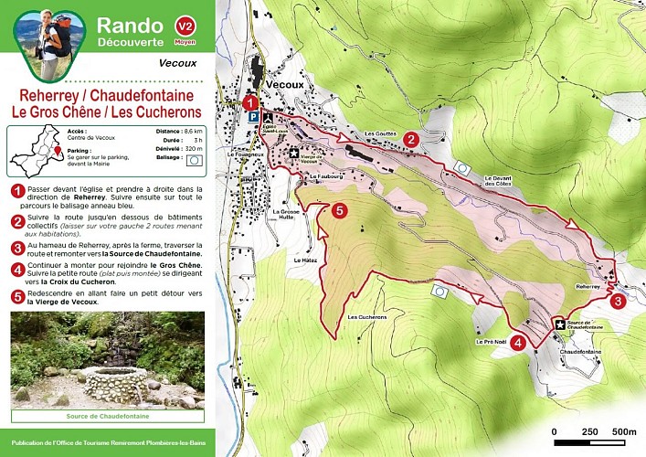 Randonnée - Reherrey et Chaudefontaine