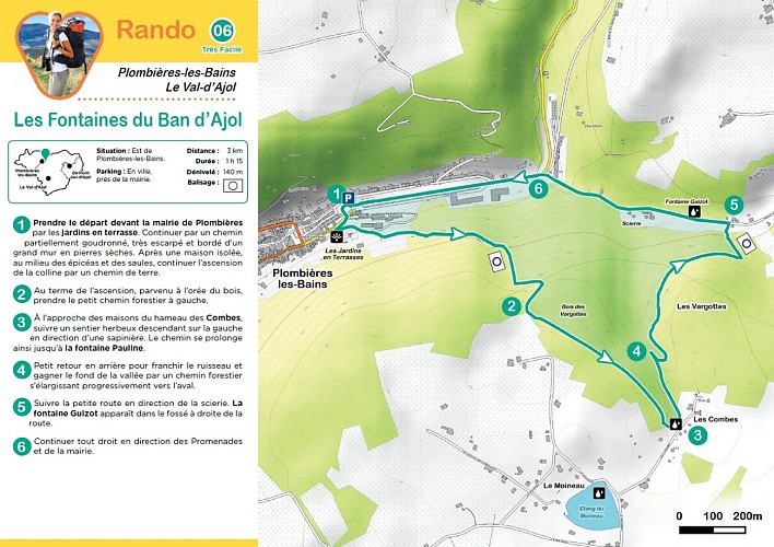 Randonnée - les fontaines du ban d'ajol
