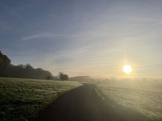 Autour de la Haute-Saône ;  Saint Bresson / Chapelle de Beauregard .