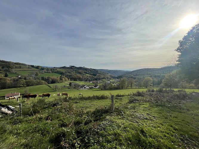 Autour de la Haute-Saône ;  Saint Bresson / Chapelle de Beauregard .