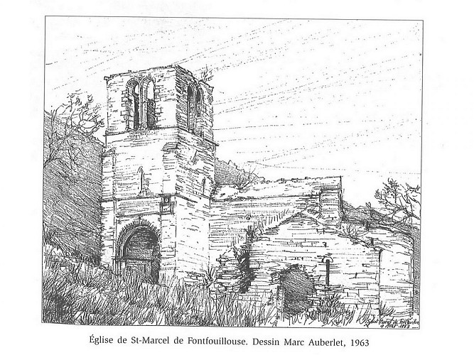 sentier de st marcel de Fontfouilhouse