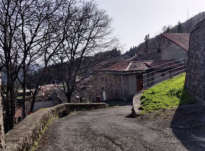 sentier de randonnée le rouquis