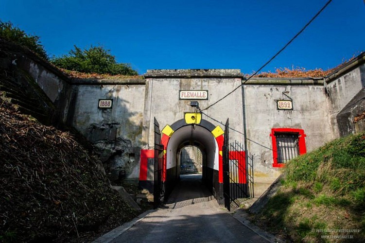 Entrée du Fort de Flémalle