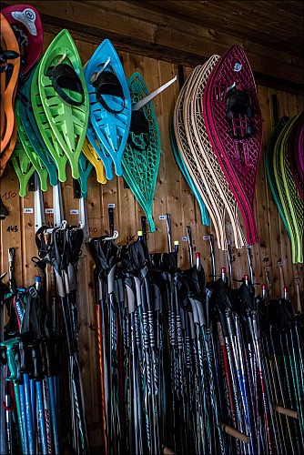 Parcours raquettes La Colle Saint Michel