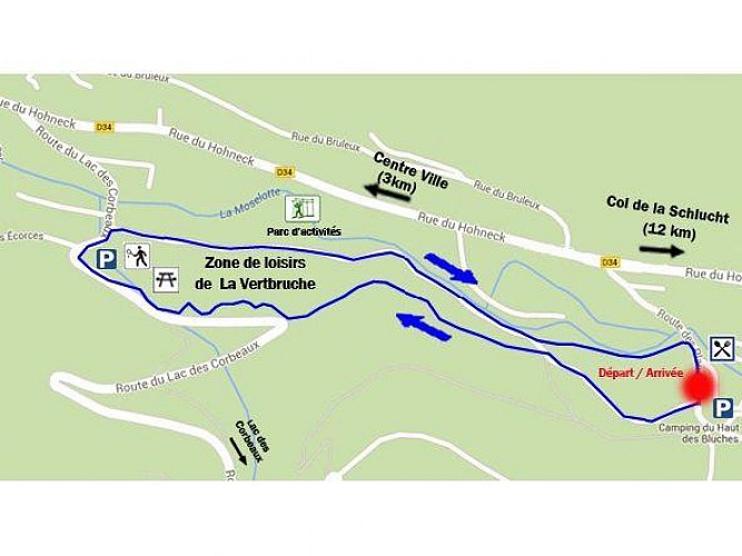 CIRCUIT MET KINDERWAGEN LA VERTBRUCHE