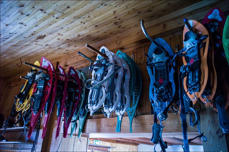 Parcours raquettes La Colle Saint Michel