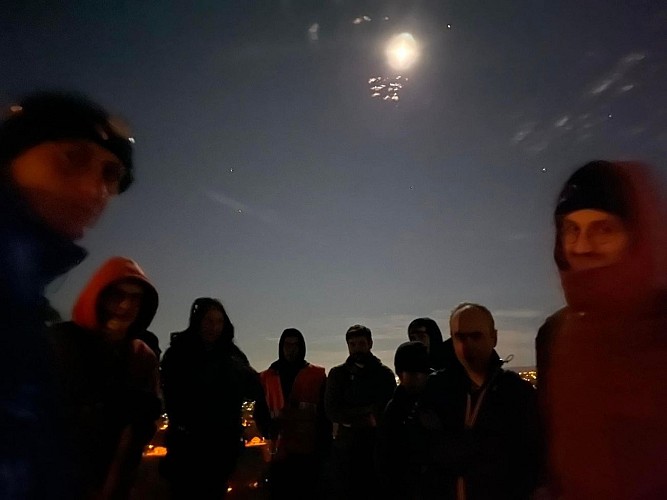 MoonWalk Saive-Banneux sur le GR5 en grande partie