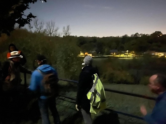 MoonWalk Saive-Banneux sur le GR5 en grande partie