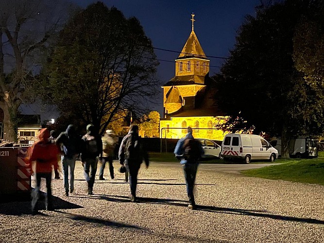 MoonWalk Saive-Banneux sur le GR5 en grande partie