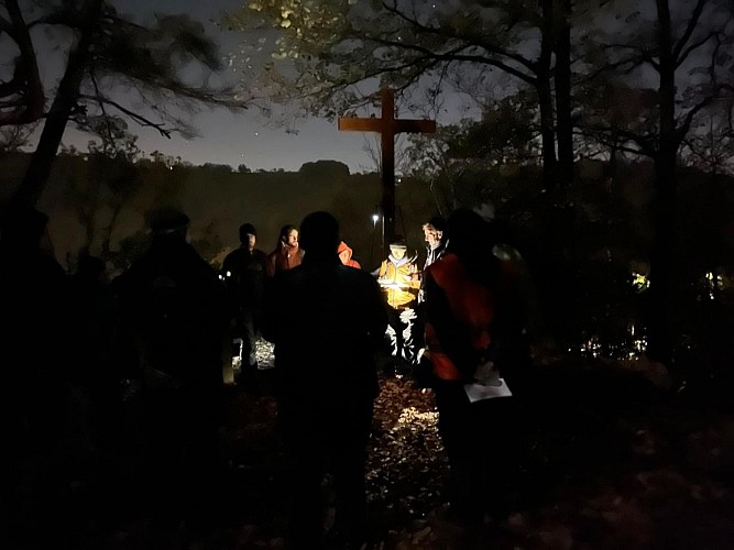 MoonWalk Saive-Banneux sur le GR5 en grande partie