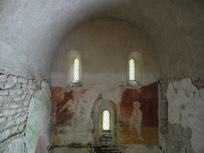 Circuit des chapelles : 2 témoignages de l'art roman, Saint-Clair de Verdun et Lugan 