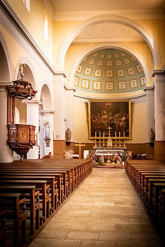 Intérieur église Châtenois