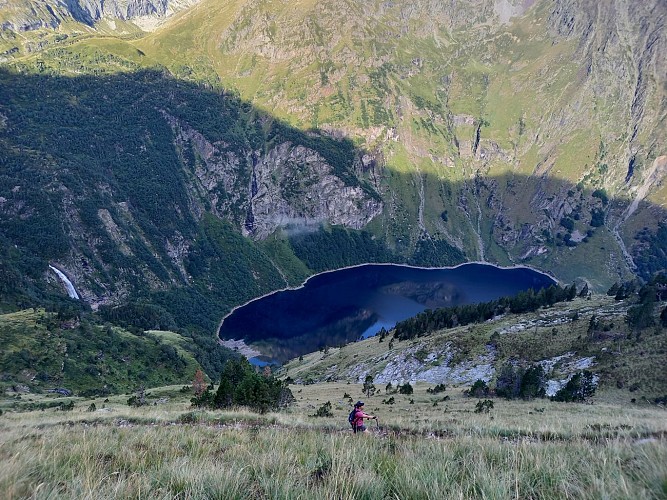 DE SUPERBAGNERES A ESPINGO PAR LE GR 10