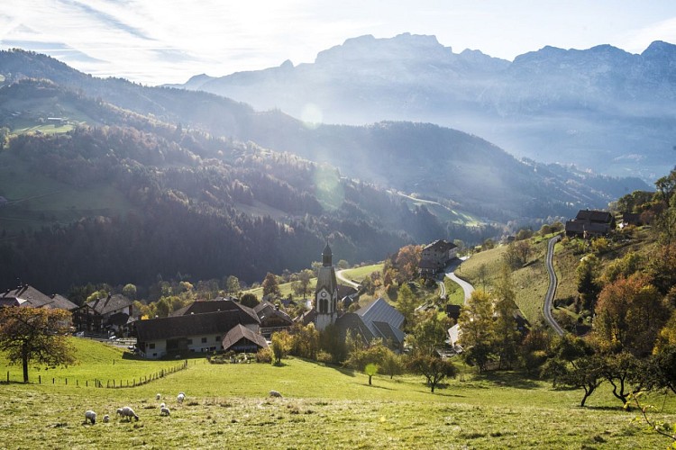 Cycling route: Col de Croix-Fry