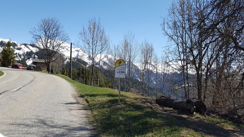 Cycling route: Col de Croix-Fry