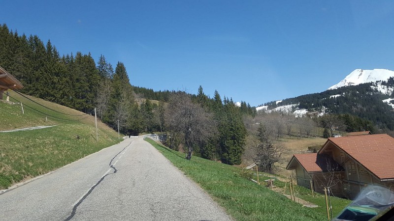 Cycling route: Col de Croix-Fry