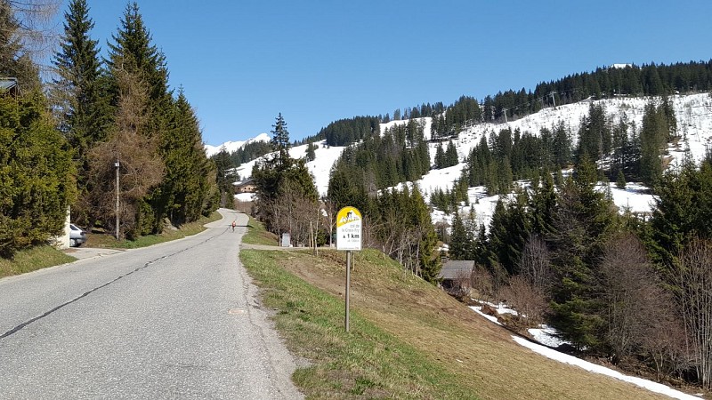 Cycling route: Col de Croix-Fry