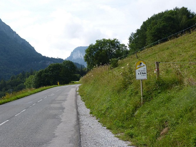 Fietstocht: Col de Jambaz