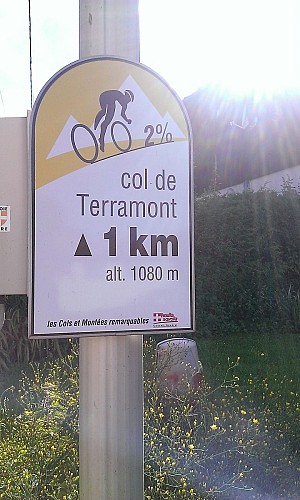 Cycling loop: Tour du Mont d'Hermone