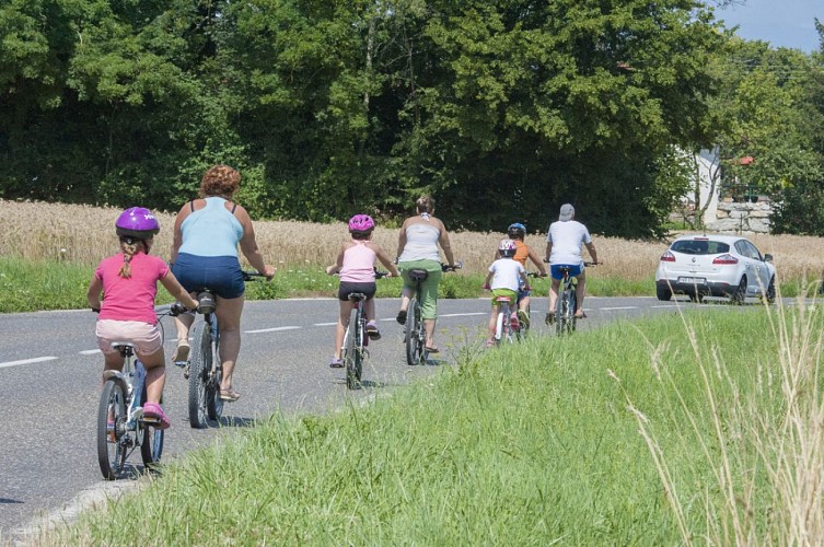 Fietsparcours: Circuit du Bas Chablais
