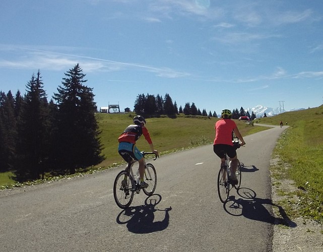 Cycling route: Col de la Ramaz west side