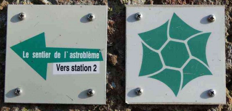 Sentier d'interprétation de l'astroblème